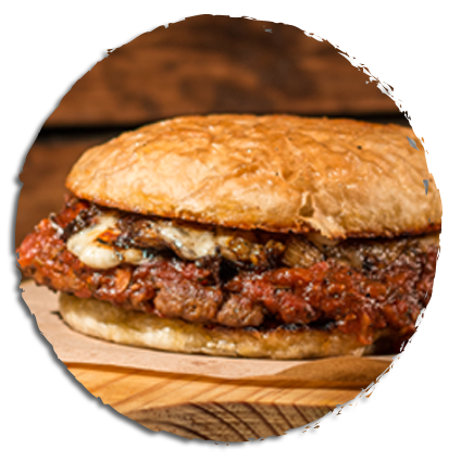 House Burger Piña Marinara