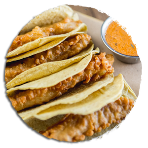 Tacos de Pescado Frito