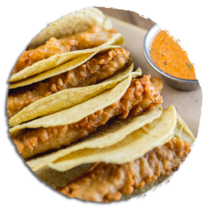 Tacos de Pescado Frito